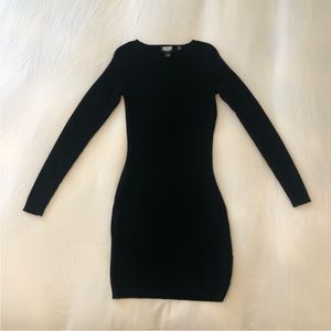 DKNY mini knit sweater dress
